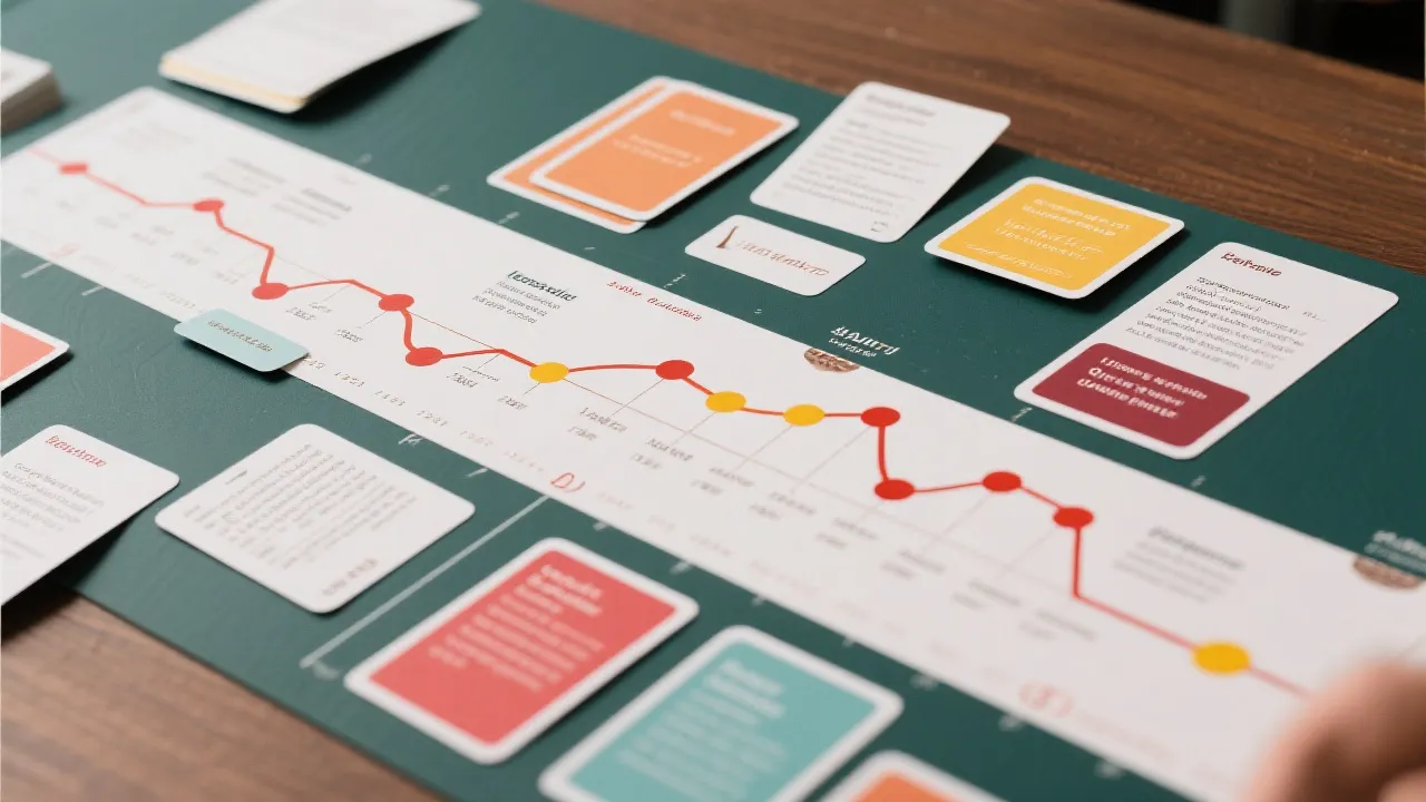 赛事事件时间线示意图